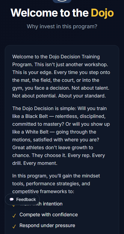 Your program, your voice